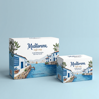 Boîtes à savon sulfurisées 250 g/m² imprimées sur mesure avec revêtement en PE pour savon fait main et emballage de bombe de bain