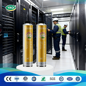Yaqi Industrial White Polyurethane Foam Spray One Component Construction Adhesive <strong>Waterproof</strong> Insulation <strong>Sealant</strong> <strong>for</strong> Server Rooms - Product Image 1