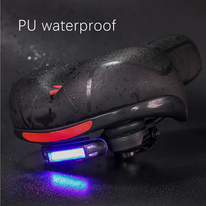 Asiento de Bicicleta de Cuero Cómodo y Duradero para Bicicletas de Carretera, Impermeable, Antideslizante, Ligero, para Todas las Estaciones - Product Image 3