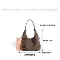 Sac à main femme classique et polyvalent en cuir véritable, style panier minimaliste, nouvelle collection 2026, personnalisable OEM/ODM