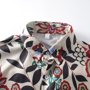 Nouvel Ensemble Homme Décontracté Hawaïen Hip Hop : <span class=keywords><strong>Chemise</strong></span> Fleurie à Manches Courtes et Short pour Vacances d'Été à la Plage - Product Image 5