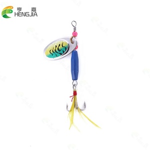 Hengjia Spinner-señuelo de pesca, 80G, cuchara de Metal, conjunto de cebo combinado, kit de pesca - Product Image 3