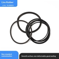 O-Ring Karet EPDM Hitam untuk Katup Udara Seal Karet Fluor NBR Model LX-0054 Asal Zhejiang