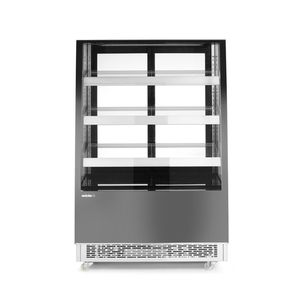 Vitrine réfrigérée Arktic 500L 230V/490W avec 3 étagères inclinées 900x833x1460mm 230V/490W 900x833x(H)1460mm - Product Image 1