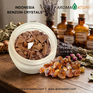 Authentic Aroma Atsiri Indonesia Indonesian Benzoin Crystals 100% Natural <b>Perfume</b> Fixative with Sweet & Vanilla Notes - Product Image 3