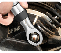 Clé multifonction ajustable universelle, 20 v, en acier chromé, vandium, multi-usage, économie de main