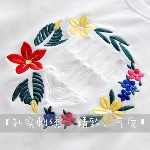 New Premium Kids Clothes Organic Cotton Long Sleeve T-Shirts of Girls From China Factory - Product Image 5