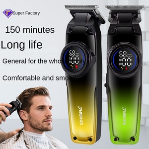 Người Đàn Ông Của Chuyên Nghiệp Điện Dầu Đầu Cho Cắt <span class=keywords><strong>LCD</strong></span> Hiển Thị USB Điện Tóc Tông Đơ Nguồn Có Thể Điều Chỉnh Các Tính Năng Hộ Gia Đình Sử Dụng - Product Image 2