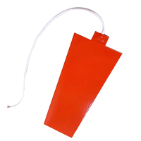 Couverture chauffante à batterie 430x145mm, coussin chauffant en silicone pour batterie, coussin chauffant pour batterie, pack de batterie lifepo4 24v 218ah