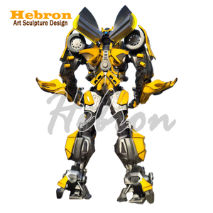 ชุดคอสเพลย์บัมเบิลบีแบบครบชุดสำหรับการแสดงบนทีวี ชุดท็อปสูทสำหรับผู้ใหญ่ ยูนิเซ็กซ์ เหมาะสำหรับงานแสดงบทบาทสมมติในภาพยนตร์ - Product Image 4