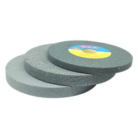 Roda de esmerilhador, de carboneto de silicone verde, da fábrica, 150/200/250, faca, moedor de bico