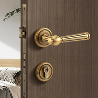 Poignée en laiton fabricant la plus vendue conception couleurs antiques poignée de levier de porte