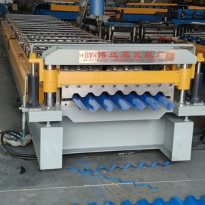 Máquina para Fabricar Tejas Trapezoidales <span class=keywords><strong>IBR</strong></span>, Máquina para Paneles de Pared, Máquina de Perfilado por Rodillos - Product Image 4