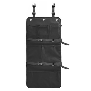 Organisateur de rangement pour bébé, pochette suspendue multi-compartiments, sac de rangement en nylon pour chevet, pour chambre à coucher, sécurité enfant, avec poches en filet - Product Image 3