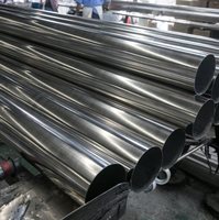 Tuyau sans soudure en acier inoxydable duplex ASTM A790 2205 sur palette en bois pour l'ingénierie côtière