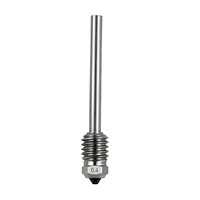 Buse intégrée en acier bimétallique trempé pour imprimante 3D Bambu Lab X1C P1P P1S Series 5.0 Hotend
