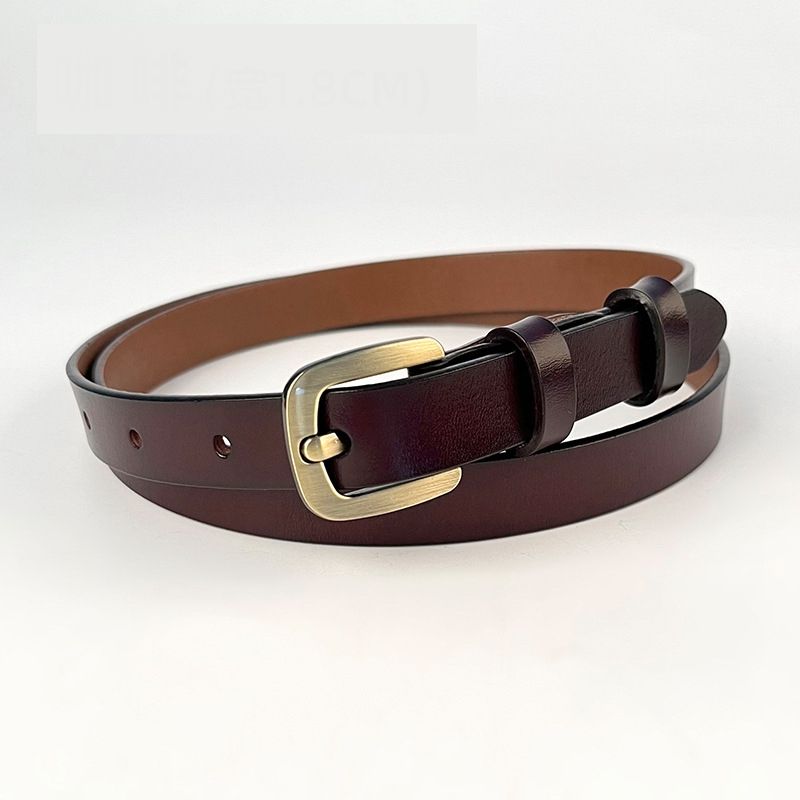 Women Leather Belt Genuine Leather Belt for Jeans|