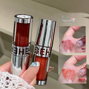 Brillant à lèvres clair et respirant Lumière d'eau d'été facile à colorer Maquillage longue durée tendre et miroir comme le brillant à lèvres - Product Image 3