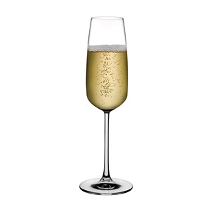 Copa de champán Mirage Crystal de 24 cl, color nude, altura 23.5 cm, diámetro 4.6 cm - Product Image 1