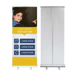 <span class=keywords><strong>Banner</strong></span> Enrollable Plegable en Forma de <span class=keywords><strong>L</strong></span> para Publicidad, Impresión Digital, Precio de Fábrica en China - Product Image 3