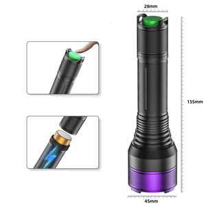 40W <span class=keywords><strong>Lampe</strong></span> de poche portable violette UV noire <span class=keywords><strong>avec</strong></span> filtre miroir Chargeur USB 365 NM <span class=keywords><strong>Lampe</strong></span> de poche UV pour la détection des scorpions dans l'urine des animaux domestiques - Product Image 3