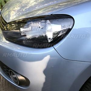 Accesorios Exteriores para Volkswagen Golf 6, Molduras Decorativas para Faros Delanteros, Cejas para Faros, Decoración de Carrocería - Product Image 6