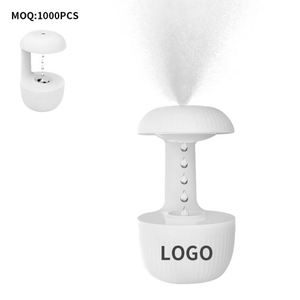 Anti-Gravity Water Droplet <b>Humidifier</b> Ambient Light Mini Aromatherapy Diffuser for Bedroom - Product Image 6