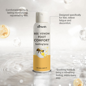 Spray pour les pieds parfumé à l'aloe vera et à la verbena 20 ml pour adultes - Exfoliant hydratant nourrissant avec vitamine E - Product Image 5