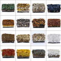 Couture tissu ruban plume frange garniture pour bricolage artisanat vêtements robe Costume chapeau accessoire fête maison mariage décor