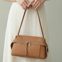 Sacs à main en cuir véritable pour femmes, sacs hobo spacieux à bandoulière, sacs personnalisés, fournisseur OEM ODM