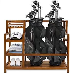 Support de rangement pour clubs de golf en bois massif Passen, sac de voyage, support pour usage domestique ou en studio - Product Image 2