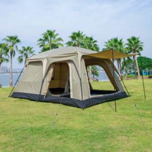 NOUVEAU 2026 LIAO Grande Villa de Luxe Pliable pour 8-12 Personnes, Grande Capacité, Imperméable, pour Fêtes de Famille, Voyage, Jardin, Glamping, <span class=keywords><strong>Camping</strong></span> et Activités de Plein Air - Product Image 2