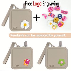 Cartera con cremallera, bolsa de almacenamiento multifuncional de silicona, bolsa de almacenamiento para lápiz labial, tarjeta bancaria, auriculares, bolsa para llaves, almacenamiento de viaje - Product Image 2
