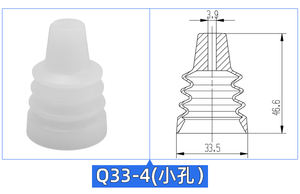 Ventouses pneumatiques en <span class=keywords><strong>silicone</strong></span>, 2 pièces, buse spéciale de succion, pour allumer les œufs, forme de boule - Product Image 3