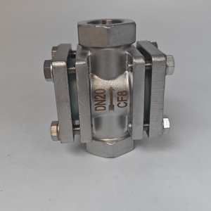 Cf8 thủy lực thép không gỉ đo lưu lượng áp suất thấp Cảm biến lưu lượng nước với kính ngắm và chủ đề Cánh Quạt - Product Image 6