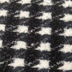 <span class=keywords><strong>Tissu</strong></span> bouclé en polaire Teddy 100% polyester, imprimé bouclé, tricoté chaîne, marron et <span class=keywords><strong>blanc</strong></span>, pour vêtements de nuit, largeur 150 cm - Product Image 3
