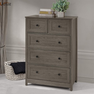 تصميم جديد لطيف تخزين الخشب عرض الراقية تشيستر درج خزانة حوامل الصينية الأثاث العتيق المصنعين قفل درج - Product Image 6