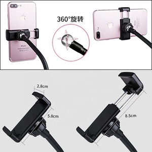 Châu Âu 3 Chế Độ Chiếu Sáng Kẹp Đèn Bàn Linh Hoạt USB Kẹp Clip Selfie Đèn Bàn - Product Image 2