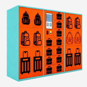 Self-programming Password Shopping Mall Mobile Phone Scan <strong>Code</strong> Temporary Self-service Intelligent Smart Storage Luggage Lockers - Product Image 5