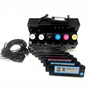 Uv Dtf Printer Continu Inkttoevoersysteem 6 + 8 Uv Ciss Inkttank Roermotor Voor UV-Inktsysteem