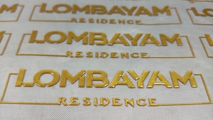 3D Silicone Rubber Clothing Heat Transfers Iron Rubber Molding Badge For T-Shirt Silk Screen Heat Transfer Press Clothing Badge