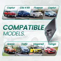 GreenYi AHD 1080P 170° Caméra Frontale de Voiture pour Renault Megane 2 Clio 4 RS Master 3 Kadjar Scenic Twingo Fluence Captur Trafic