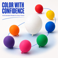 Ballons en latex naturel biodégradable multicolores assortis en gros pour les jouets pour enfants, la décoration de fête