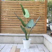 Vente de Gros de Plantes Artificielles Fausses Plantes Décoration Palmier Artificiel d'Extérieur Plantes et Fleurs Artificielles avec Pots