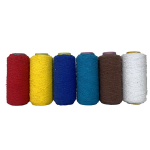 Hilo de Algodón Reciclado Colorido para Mopa, Materia Prima para Mopa de Limpieza, Venta al por Mayor - Product Image 1