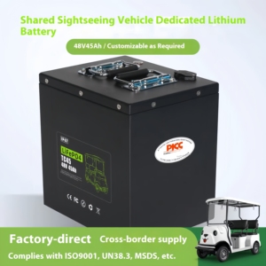 Batterie au lithium OEM 48V, classe IP65, pour voiturettes de golf, tricycles, motos avec stockage d'énergie CAN - Product Image 4