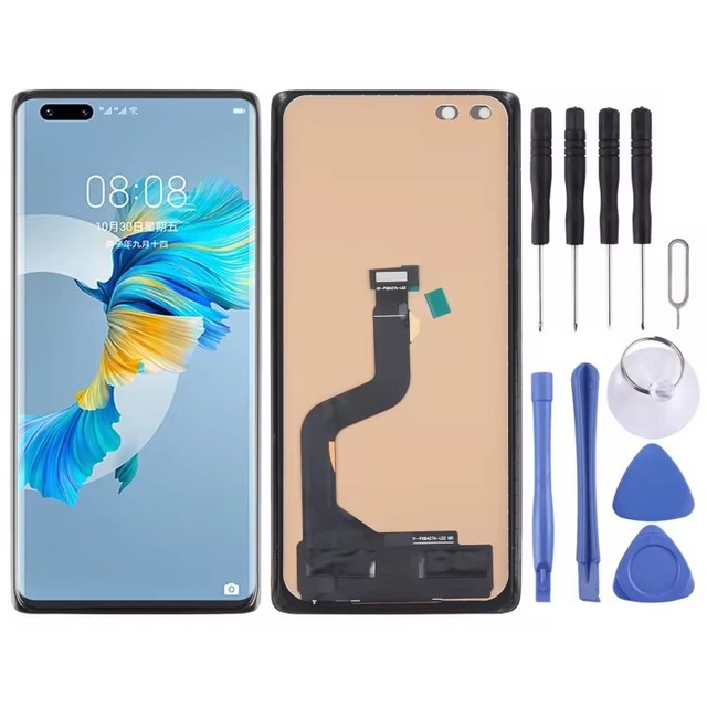 Original OLED LCD Touch Screen Full Assembly for Huawei MATE 40/MATE 40 PRO Design Phone Monitor Replacement