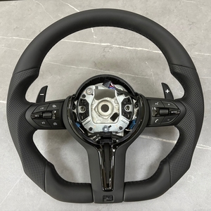 Volante de Cuero para <span class=keywords><strong>BMW</strong></span> M3 M4 M5 F30 F10 F15 F36 F01 F05 F06 F10 F12 F15 F20 F22 F25 <span class=keywords><strong>F31</strong></span> F32 E70 E71 E90 X1 X2 X3 X5 X6 - Product Image 6