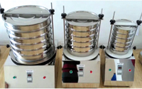 Agitateur électrique de tamis d'essai de laboratoire d'acier inoxydable pour la granulométrie