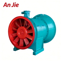 Ventilateur axial antidéflagrant électrique FBCZ pour mines, 185 kW, 380/660/1140 V, pour extraction au sol, alimentation stable en air pour mines de charbon, longue durée